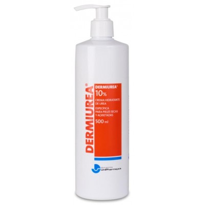 Comprar UNIPHARMA DERMIUREA UREA 10% 500 ML al mejor precio en NuestraFarma, tu farmacia online