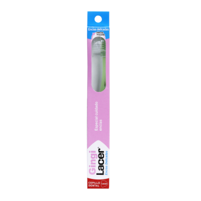 Comprar GINGILACER CEPILLO DENTAL ADULTO CABEZAL PEQUEÑO 1 UNIDAD al mejor precio en NuestraFarma, tu farmacia online