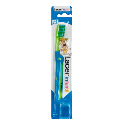 Comprar LACER CEPILLO DENTAL INFANTIL 1 UNIDAD al mejor precio en NuestraFarma, tu farmacia online