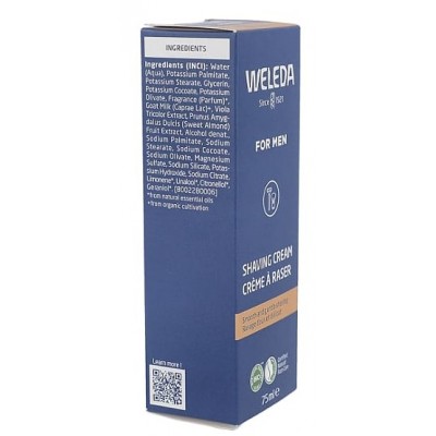 Comprar WELEDA CREMA DE AFEITAR FOR MEN 75 ML al mejor precio en NuestraFarma, tu farmacia online