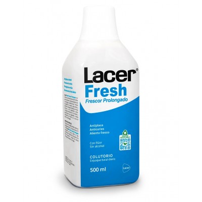 Comprar LACER FRESH FRESCOR PROLONGADO COLUTORIO 500 ML al mejor precio en NuestraFarma, tu farmacia online