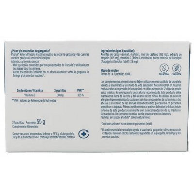 Comprar PHONAL NATURE PRÓPOLIS MIEL 24 PASTILLAS al mejor precio en NuestraFarma, tu farmacia online
