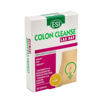 Comprar ESI COLON CLEANSE LAX DAY 30 TABLETAS al mejor precio en NuestraFarma, tu farmacia online