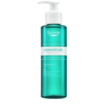 Comprar EUCERIN DERMOPURE CLINICAL GEL LIMPIADOR PURIFICANTE 200 ML al mejor precio en NuestraFarma, tu farmacia online