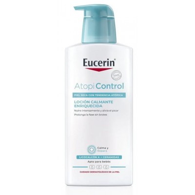 Comprar EUCERIN ATOPICONTROL LOCIÓN CALMANTE ENRIQUECIDA 400 ML al mejor precio en NuestraFarma, tu farmacia online