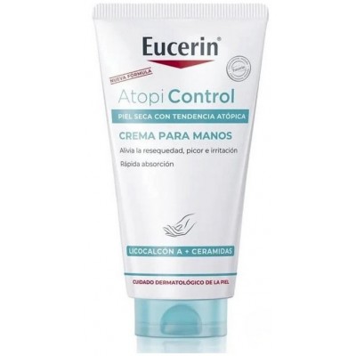 Comprar EUCERIN ATOPICONTROL CREMA DE MANOS CALMANTE 75 ML al mejor precio en NuestraFarma, tu farmacia online