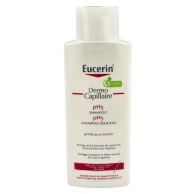 Comprar EUCERIN DERMOCAPILLAIRE PH5 CHAMPÚ SUAVE 250 ML al mejor precio en NuestraFarma, tu farmacia online