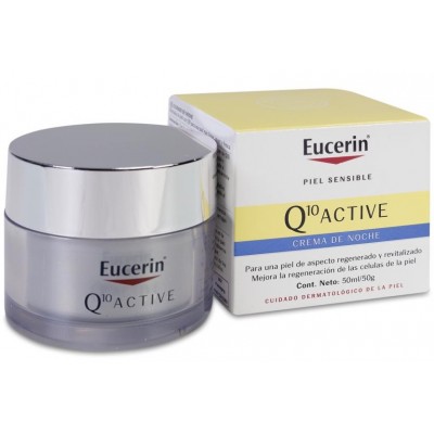 Comprar EUCERIN Q10 ACTIVE CREMA DE NOCHE PIEL SENSIBLE 50 ML al mejor precio en NuestraFarma, tu farmacia online
