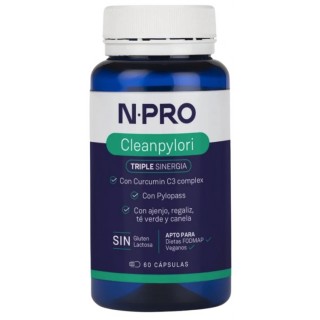NPRO CLEANPYLORI 60 CAPSULAS