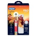ORAL-B PRO KIDS 3+ CEPILLO DENTAL ELECTRICO RECARGABLE INFANTIL CON ESTUCHE DE VIAJE