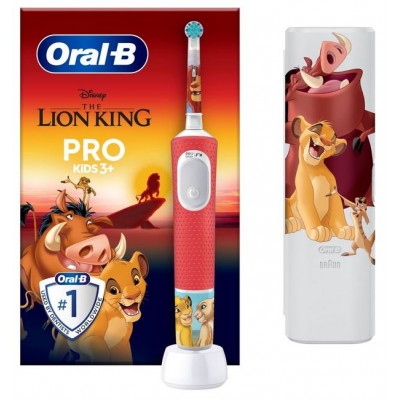 Comprar ORAL-B PRO KIDS 3+ CEPILLO DENTAL ELECTRICO RECARGABLE INFANTIL CON ESTUCHE DE VIAJE al mejor precio en NuestraFarma, tu farmacia online