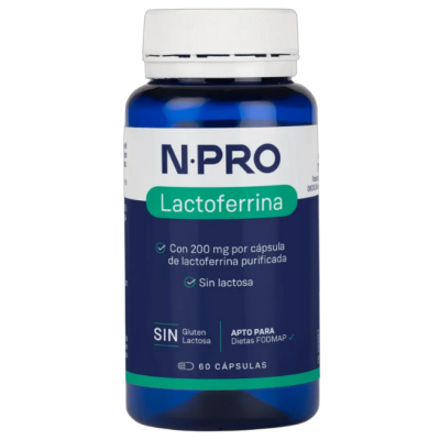 Comprar NPRO LACTOFERRINA 60 CAPSULAS al mejor precio en NuestraFarma, tu farmacia online