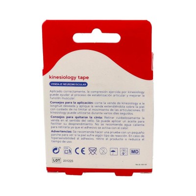 Comprar ACOFAR KINESIOLOGY TAPE VENDAJE NEUROMUSCULAR COLOR NEGRO al mejor precio en NuestraFarma, tu farmacia online