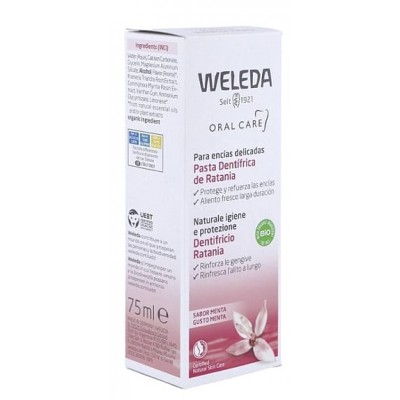 Comprar WELEDA PASTA DENTIFRICA DE RATANIA 75 ML al mejor precio en NuestraFarma, tu farmacia online
