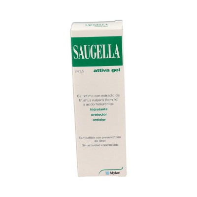 Comprar SAUGELLA ATTIVA GEL LUBRICANTE TUBO 30 ML al mejor precio en NuestraFarma, tu farmacia online