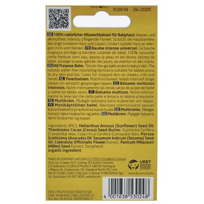 Comprar WELEDA BALSAMO MULTIUSOS DE CALENDULA INTENSIVO 25 G al mejor precio en NuestraFarma, tu farmacia online