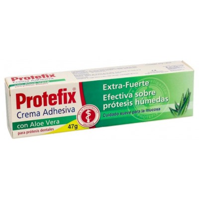 Comprar PROTEFIX CREMA ADHESIVA CON ALOE VERA 47 G al mejor precio en NuestraFarma, tu farmacia online