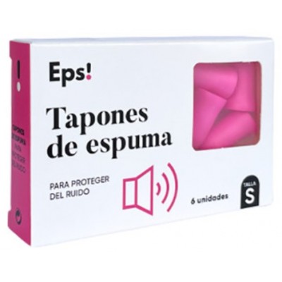 Comprar EPS! TAPONES DE ESPUMA TALLA S 6 UNIDADES al mejor precio en NuestraFarma, tu farmacia online