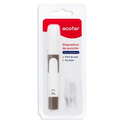 Comprar ACOFAR DISPOSITIVO DE PUNCION 1 UNIDAD al mejor precio en NuestraFarma, tu farmacia online