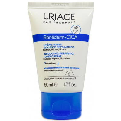 Comprar URIAGE BARIÉDERM-CICA CREMA DE MANOS AISLANTE REPARADORA 50 ML al mejor precio en NuestraFarma, tu farmacia online