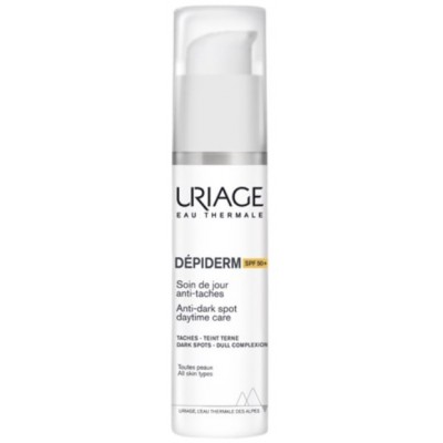 Comprar URIAGE DÉPIDERM CUIDADO DE DÍA ANTIMANCHAS SPF50+ 30 ML al mejor precio en NuestraFarma, tu farmacia online
