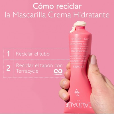 Comprar CAUDALIE VINOHYDRA MASCARILLA-CREMA HIDRATANTE CON CENTELLA ASIÁTICA 75 ML al mejor precio en NuestraFarma, tu farmacia online