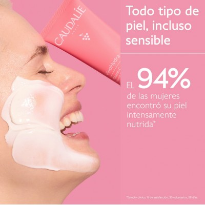 Comprar CAUDALIE VINOHYDRA MASCARILLA-CREMA HIDRATANTE CON CENTELLA ASIÁTICA 75 ML al mejor precio en NuestraFarma, tu farmacia online