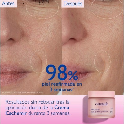 Comprar CAUDALIE RESVERATROL-LIFT CREMA CACHEMIRE REDENSIFICANTE 50 ML al mejor precio en NuestraFarma, tu farmacia online