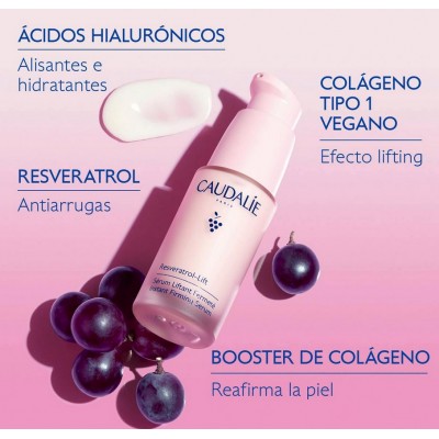 Comprar CAUDALIE RESVERATROL-LIFT SÉRUM LIFTING FIRMEZA CON RESVERATROL 30 ML al mejor precio en NuestraFarma, tu farmacia online