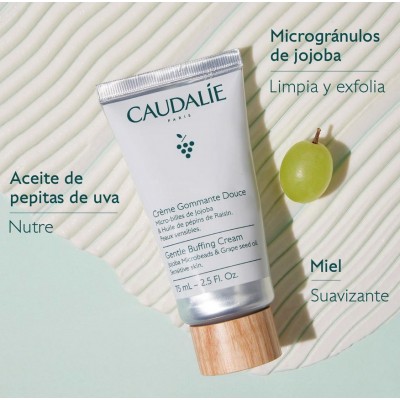 Comprar CAUDALIE VINOCLEAN CREMA EXFOLIANTE SUAVE CON MICROGRÁNULOS DE JOJOBA 75 ML al mejor precio en NuestraFarma, tu farmacia online