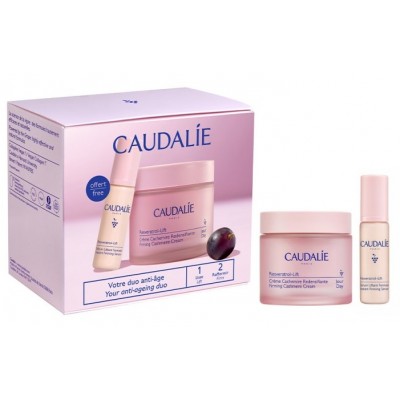 Comprar CAUDALIE PACK RESVERATROL-LIFT CREMA CACHEMIR REDENSIFICANTE CON RESVERATROL 50 ML + SERUM 10 ML al mejor precio en NuestraFarma, tu farmacia online
