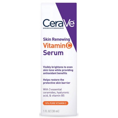 Comprar CERAVE SKIN RENEWING SERUM CON VITAMINA C 30 ML al mejor precio en NuestraFarma, tu farmacia online