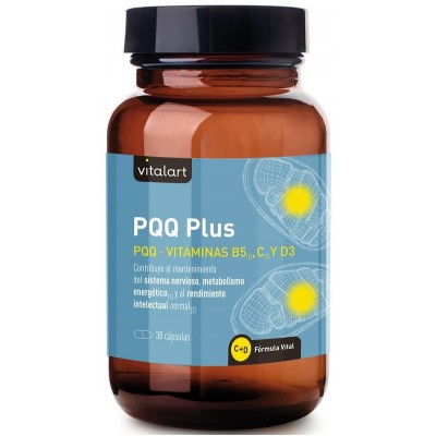Comprar VITALART PQQ PLUS 30 CAPSULAS al mejor precio en NuestraFarma, tu farmacia online