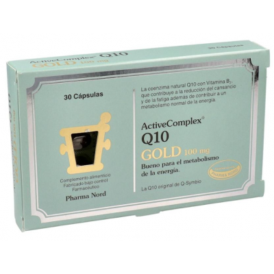 Comprar ACTIVECOMPLEX Q10 GOLD 100 MG 30 CAPSULAS al mejor precio en NuestraFarma, tu farmacia online