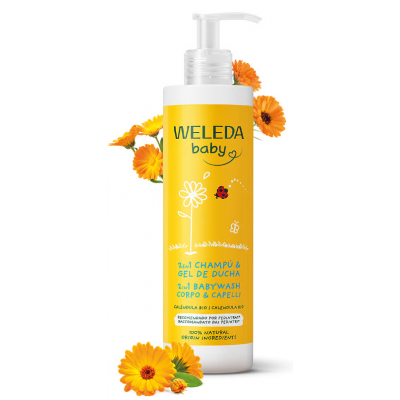 Comprar WELEDA BABY CHAMPU Y GEL DE DUCHA DE CALENDULA 400 ML al mejor precio en NuestraFarma, tu farmacia online