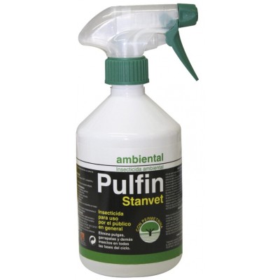 Comprar PULFIN STANVET INSECTICIDA SPRAY AMBIENTAL 500 ML al mejor precio en NuestraFarma, tu farmacia online