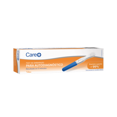 Comprar CARE+ TEST DE EMBARAZO 1 UNIDAD al mejor precio en NuestraFarma, tu farmacia online