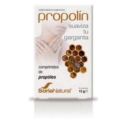 Comprar SORIA NATURAL PROPOLIN 48 COMPRIMIDOS al mejor precio en NuestraFarma, tu farmacia online