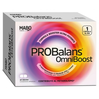 Comprar MABONATUR PROBALANS OMNIBOOST 30 CAPSULAS al mejor precio en NuestraFarma, tu farmacia online