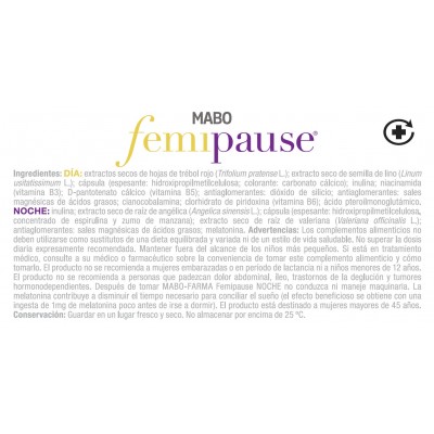 Comprar MABONATUR FEMIPAUSE 60 CAPSULAS al mejor precio en NuestraFarma, tu farmacia online