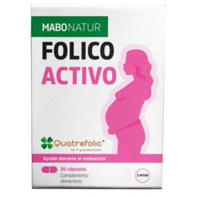 Comprar MABONATUR FOLICO ACTIVO 30 CAPSULAS al mejor precio en NuestraFarma, tu farmacia online