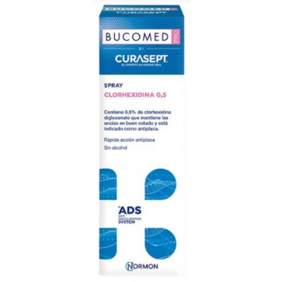 Comprar BUCOMED PRO CLORHEXIDINA BY CURASEPT SPRAY 30 ML al mejor precio en NuestraFarma, tu farmacia online