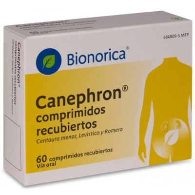 Comprar CANEPHRON 60 COMPRIMIDOS RECUBIERTOS al mejor precio en NuestraFarma, tu farmacia online