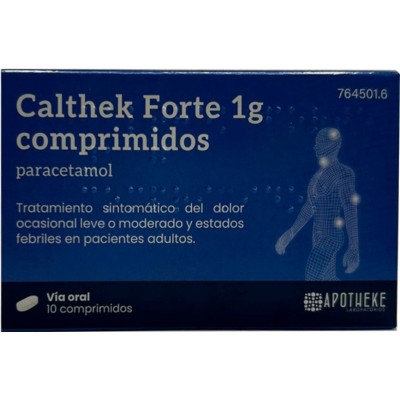 Comprar CALTHEK FORTE 1 G 10 COMPRIMIDOS al mejor precio en NuestraFarma, tu farmacia online