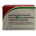 DEXKETOPROFENO AUROVITAS PHARMA 25 MG 10 COMPRIMIDOS RECUBIERTOS