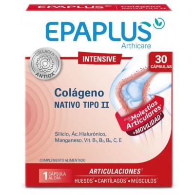 Comprar EPAPLUS ARTHICARE INTENSIVE NATIVO TIPO II 30 CAPSULAS al mejor precio en NuestraFarma, tu farmacia online