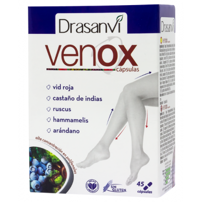 Comprar DRASANVI VENOX 45 CAPSULAS al mejor precio en NuestraFarma, tu farmacia online