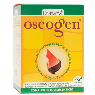 Comprar DRASANVI OSEOGEN ALIMENTO ARTICULAR 72 CAPSULAS al mejor precio en NuestraFarma, tu farmacia online