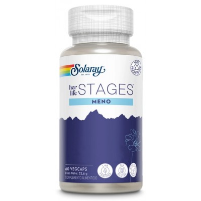 Comprar SOLARAY STAGES MENO 60 CAPSULAS al mejor precio en NuestraFarma, tu farmacia online