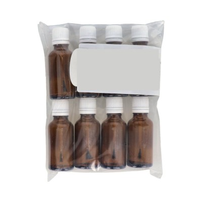Comprar FRASCO CRISTAL TOPACIO CON PINCEL 30 ML 8 UNIDADES al mejor precio en NuestraFarma, tu farmacia online